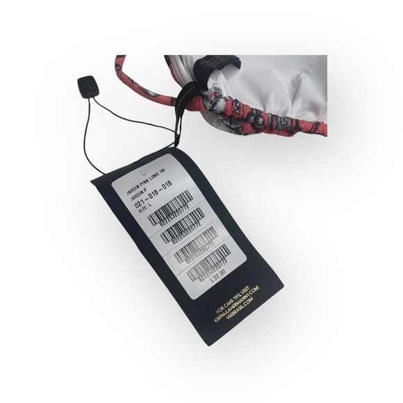 new Vix ⁂ Beach Bikini Triangle Halter Top ⁂ Pink Tropical Floral Print ⁂ Large - Picture 11 of 17